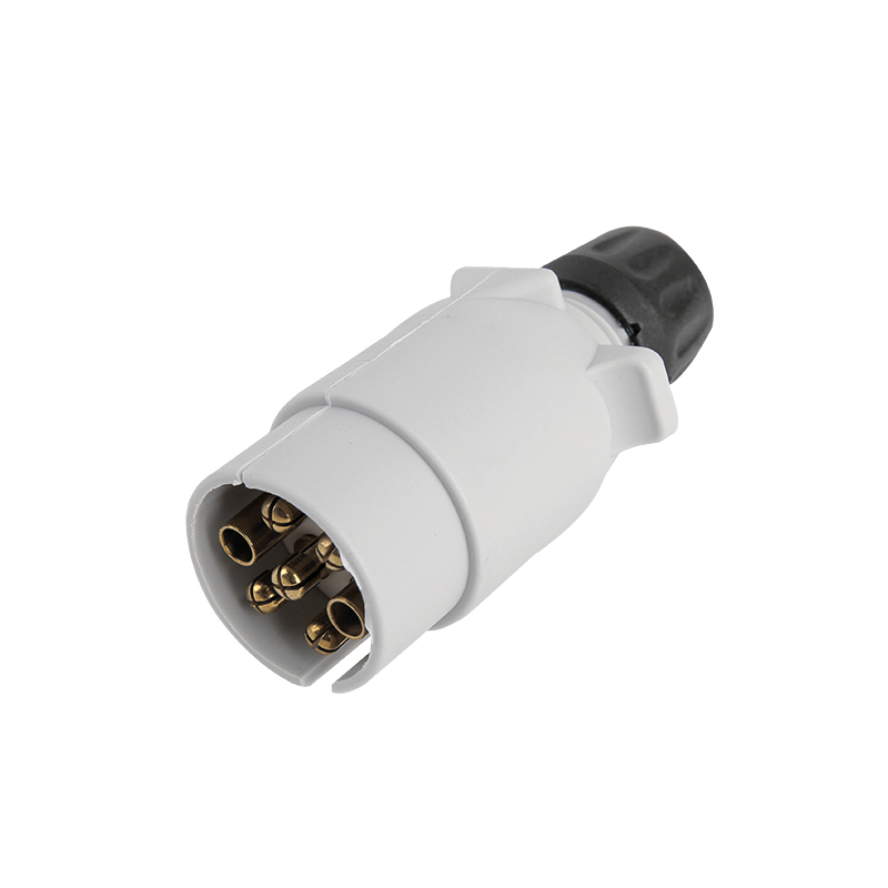 7 Pimli büyük yuvarlak fiş, S tipi JH014-B