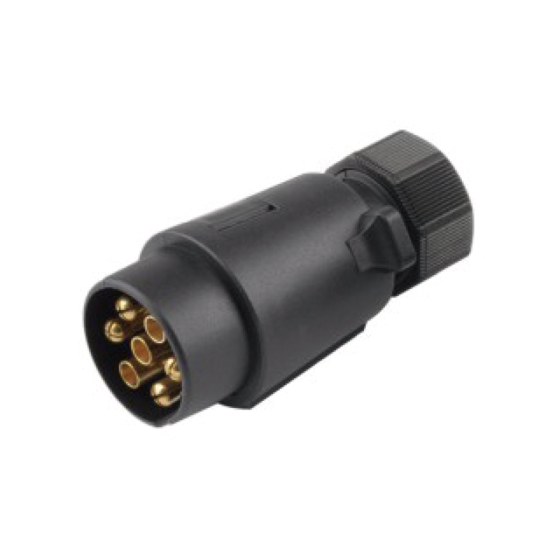 7 Pimli büyük yuvarlak fiş, N tipi JH014-C