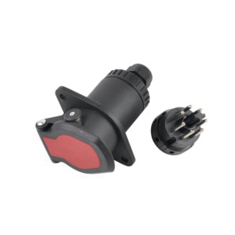 7Pin ABS Fiş, pin vidalı tip JH044-C