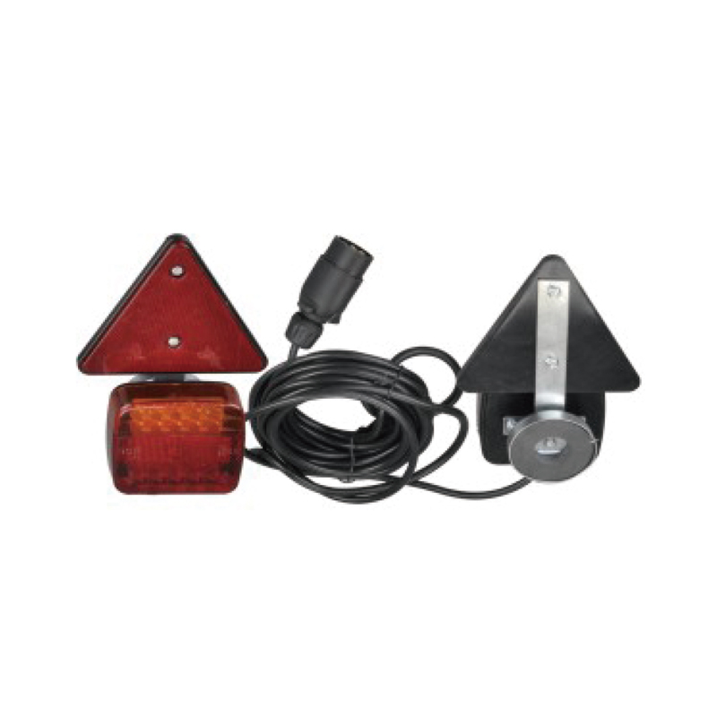 LED Manyetik Işık Kiti(üçgen reflektörlü) JH108-C