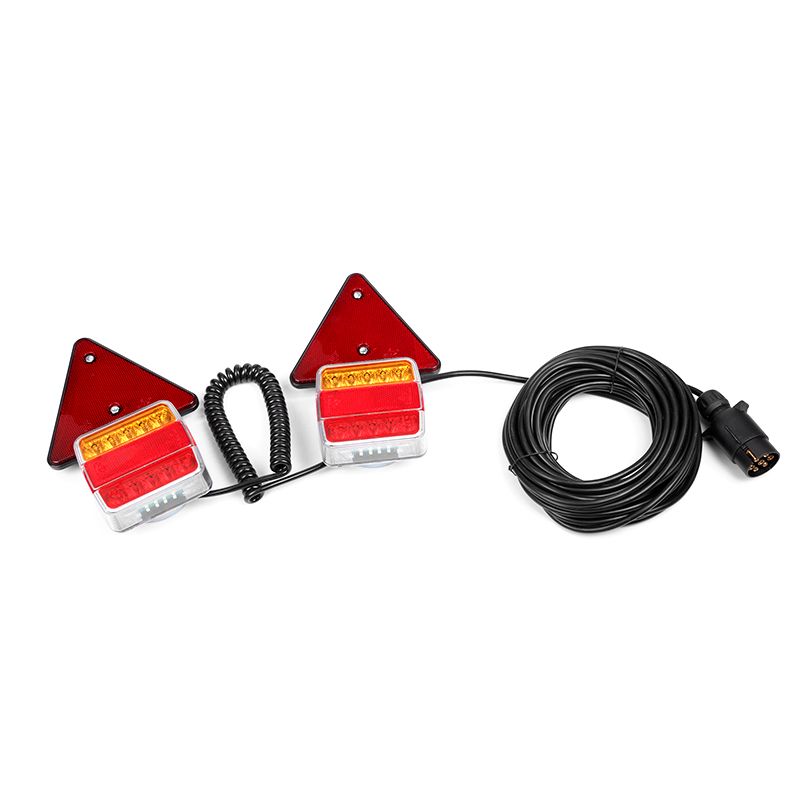 LED Manyetik Işık Kiti(üçgen reflektörlü) JH105-C